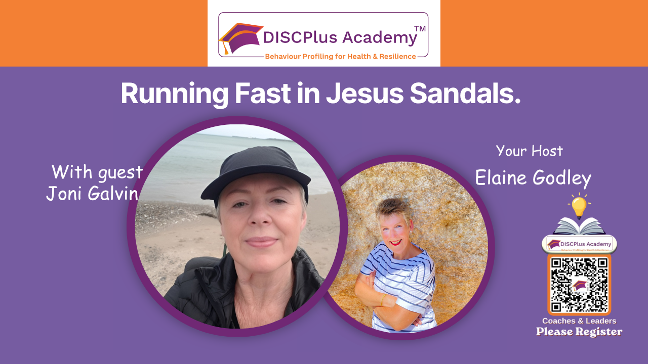 Running Fast in Jesus Sandals.